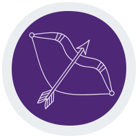 Signe astrologique et horoscope du jour Sagittaire